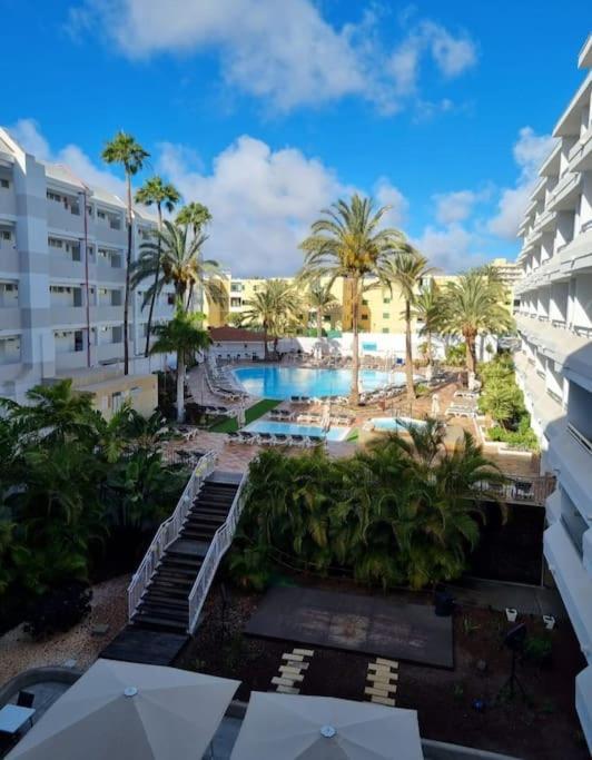 Appartement Sea Views Playa Del Ingles Beach Lovers 2 à San Bartolomé Extérieur photo